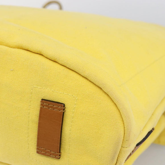 GUCCI Shoulder Bag Canvas Outlet Yellow Gold 110232 Auth LNZ114