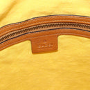 GUCCI Shoulder Bag Canvas Outlet Yellow Gold 110232 Auth LNZ114-17