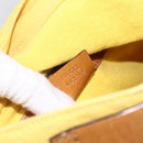 GUCCI Shoulder Bag Canvas Outlet Yellow Gold 110232 Auth LNZ114-12