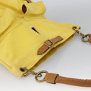 GUCCI Shoulder Bag Canvas Outlet Yellow Gold 110232 Auth LNZ114-6
