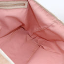 GUCCI GG Canvas Sherry Line Tote Bag Beige Gold pink 139260 Auth LNZ121-18