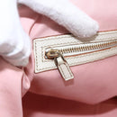 GUCCI GG Canvas Sherry Line Tote Bag Beige Gold pink 139260 Auth LNZ121-20