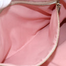 GUCCI GG Canvas Sherry Line Tote Bag Beige Gold pink 139260 Auth LNZ121-11