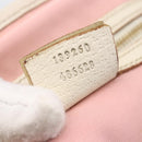 GUCCI GG Canvas Sherry Line Tote Bag Beige Gold pink 139260 Auth LNZ121-12