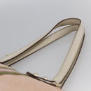 GUCCI GG Canvas Sherry Line Tote Bag Beige Gold pink 139260 Auth LNZ121-8