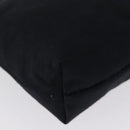 CELINE Circle Pouch Canvas Black Gold Auth LNZ123A-15