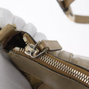 GUCCI GG Crystal Shoulder Bag Beige Gold 203257 Auth LNZ124-10