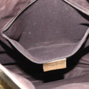 GUCCI GG Crystal Shoulder Bag Beige Gold 203257 Auth LNZ124-22