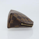 LOUIS VUITTON Damier Ebene Pochette Cosmetic PM Pouch N47516 LV Auth LNZ126-3