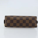 LOUIS VUITTON Damier Ebene Pochette Cosmetic PM Pouch N47516 LV Auth LNZ126-6