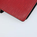 LOUIS VUITTON Epi Agenda PM Day Planner Cover Red R20057 LV Auth LNZ128-16