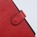 LOUIS VUITTON Epi Agenda PM Day Planner Cover Red R20057 LV Auth LNZ128-17