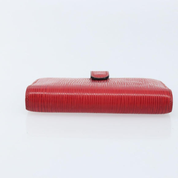 LOUIS VUITTON Epi Agenda PM Day Planner Cover Red R20057 LV Auth LNZ128