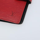 LOUIS VUITTON Epi Agenda PM Day Planner Cover Red R20057 LV Auth LNZ128-7