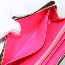 LOUIS VUITTON Monogram Graffiti Zippy Wallet Wallet Pink M93710 Auth LNZ129V-15