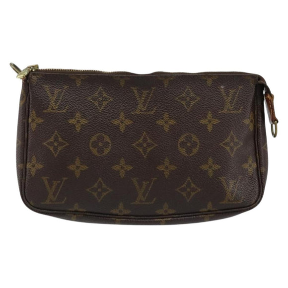 LOUIS VUITTON Monogram Pochette Accessoires Pouch M51980 LV Auth LNZ131