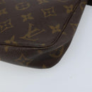 LOUIS VUITTON Monogram Pochette Accessoires Pouch M51980 LV Auth LNZ131-7