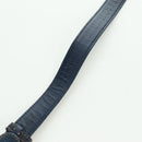 CHANEL COCO Mark Belt Denim 29.9"" Blue CC Auth LNZ132M-10