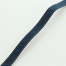 CHANEL COCO Mark Belt Denim 29.9"" Blue CC Auth LNZ132M-6