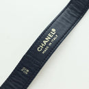 CHANEL COCO Riem spijkerstof 29,9" Blauw CC Auth LNZ132M-9