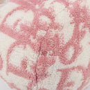 Christian Dior Trotter Canvas Pouch Pile Pink Auth LNZ135-9