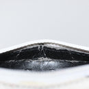 Christian Dior Hardcore Neck Pouch Canvas White Silver Auth LNZ139V-10