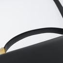Christian Dior Shoulder Bag Calf Skin Black Gold Auth LNZ141-8