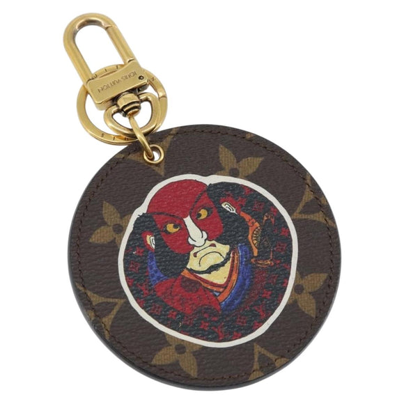 LOUIS VUITTON Monogram Porte Cles Illustre Charm MP1949 LV Auth LNZ144M