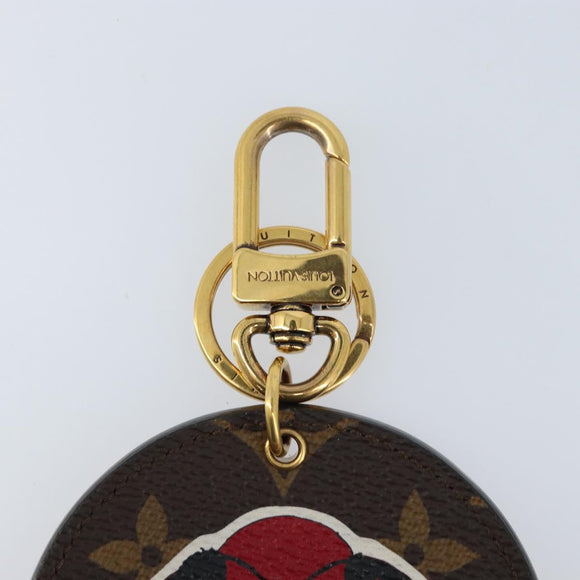 LOUIS VUITTON Monogram Porte Cles Illustre Charm MP1949 LV Auth LNZ144M