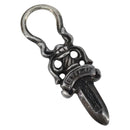 Chrome Hearts #5 Dagger Charm Pendant Top Ag925 Silver Auth LNZ146SM-1