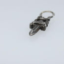 Chrome Hearts #5 Dagger Charm Pendant Top Ag925 Silver Auth LNZ146SM-12