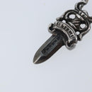 Chrome Hearts #5 Dagger Charm Pendant Top Ag925 Silver Auth LNZ146SM-3
