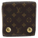 LOUIS VUITTON Monogram Jewelry Case Jewelry Box LV Auth LNZ148-13