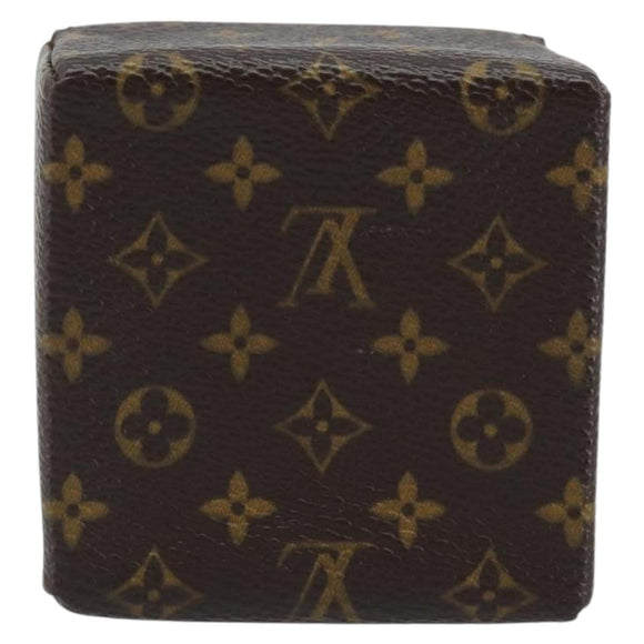 LOUIS VUITTON Monogram Jewelry Case Jewelry Box LV Auth LNZ148