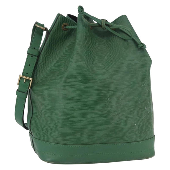 LOUIS VUITTON Epi Noe Shoulder Bag Green M44004 LV Auth LNZ152