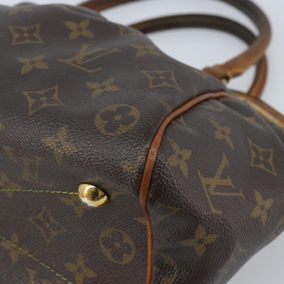 LOUIS VUITTON Monogram Tivoli PM Hand Bag M40143 LV Auth LNZ153