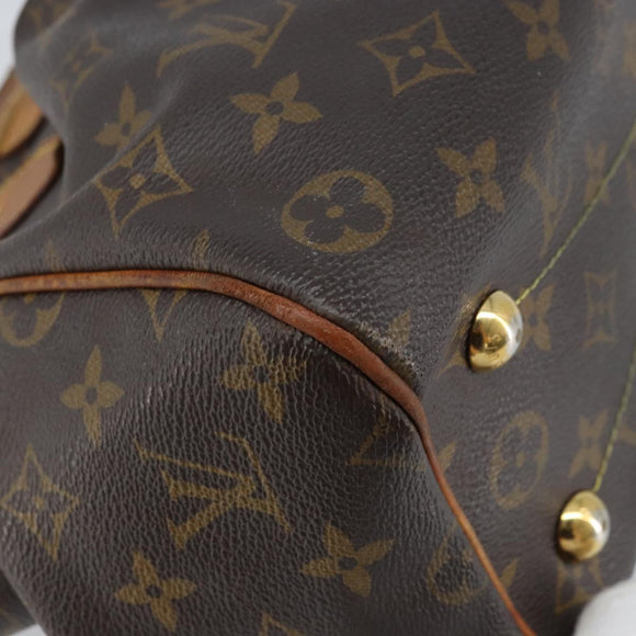 LOUIS VUITTON Monogram Tivoli PM Hand Bag M40143 LV Auth LNZ153