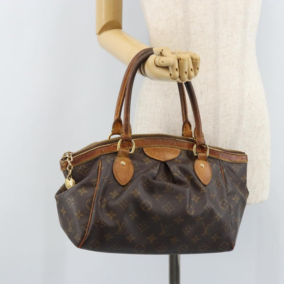 LOUIS VUITTON Monogram Tivoli PM Hand Bag M40143 LV Auth LNZ153