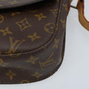 LOUIS VUITTON Monogram Saint Cloud GM Shoulder Bag M51242 LV Auth LNZ157-14