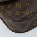 LOUIS VUITTON Monogram Saint Cloud GM Shoulder Bag M51242 LV Auth LNZ157-15
