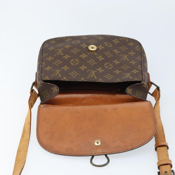 LOUIS VUITTON Monogram Saint Cloud GM Shoulder Bag M51242 LV Auth LNZ157
