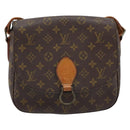 LOUIS VUITTON Monogram Saint Cloud GM Shoulder Bag M51242 LV Auth LNZ157-13