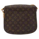 LOUIS VUITTON Monogram Saint Cloud GM Shoulder Bag M51242 LV Auth LNZ157-2