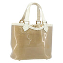 LOUIS VUITTON Epi Plage Mini lagoon Bay Bag Beige Sabre M92473 LV Auth LNZ159-1