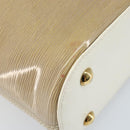 LOUIS VUITTON Epi Plage Mini lagoon Bay Bag Beige Sabre M92473 LV Auth LNZ159-8