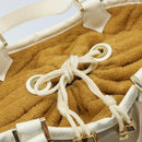 LOUIS VUITTON Epi Plage Mini lagoon Bay Bag Beige Sabre M92473 LV Auth LNZ159-18