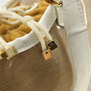 LOUIS VUITTON Epi Plage Mini lagoon Bay Bag Beige Sabre M92473 LV Auth LNZ159-19