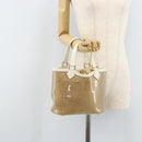 LOUIS VUITTON Epi Plage Mini lagoon Bay Bag Beige Sabre M92473 LV Auth LNZ159-24