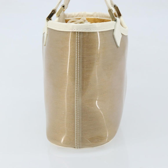 LOUIS VUITTON Epi Plage Mini lagoon Bay Bag Beige Sabre M92473 LV Auth LNZ159