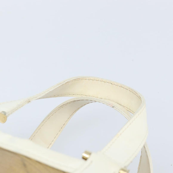 LOUIS VUITTON Epi Plage Mini lagoon Bay Bag Beige Sabre M92473 LV Auth LNZ159